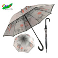 pretty drawing london 23inch black wood handle umbrella